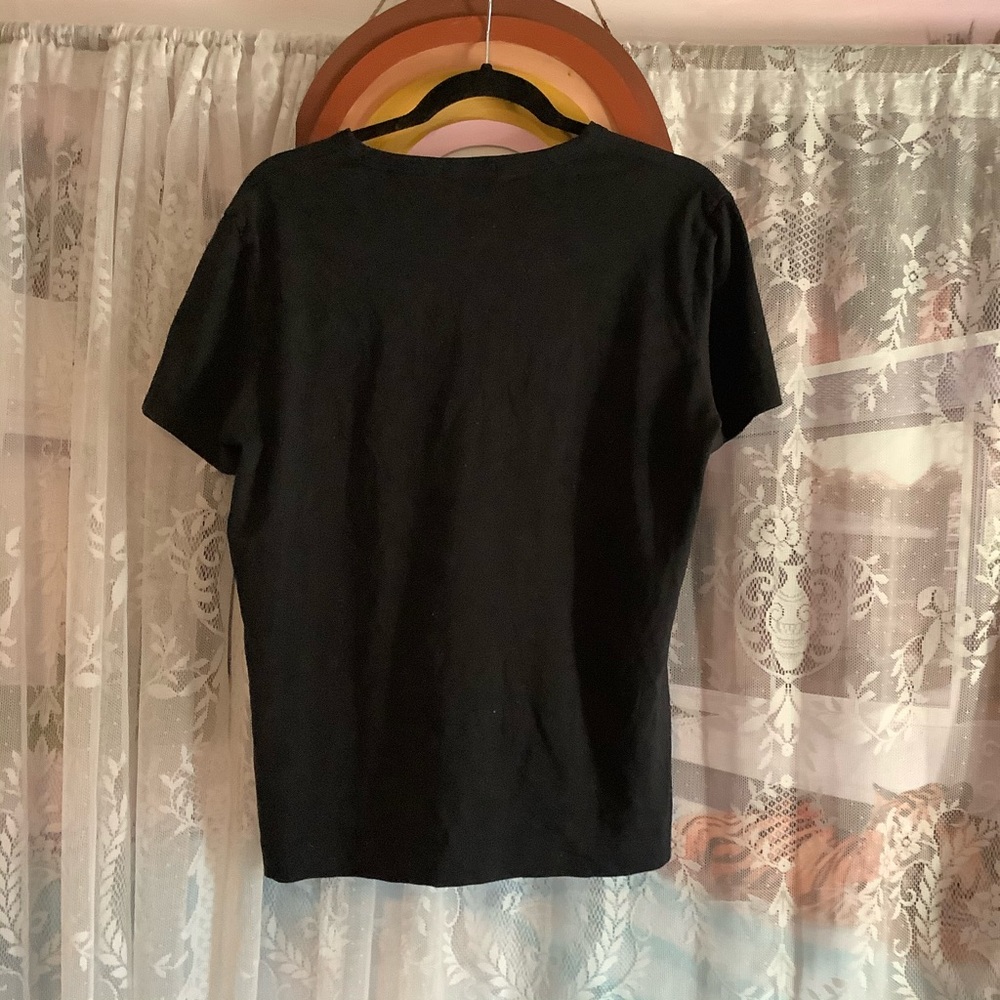 Theory Women’s Black T Shirt *Large* - Picture 3 of 3